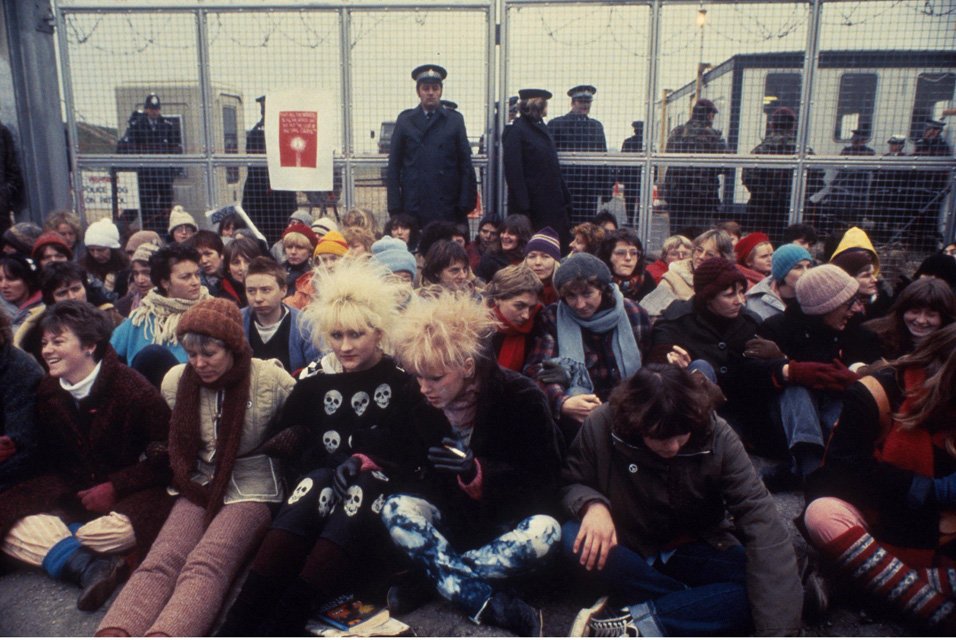 Protagonistas de ‘Un cuento propio 3’: campamento de Greenham Common