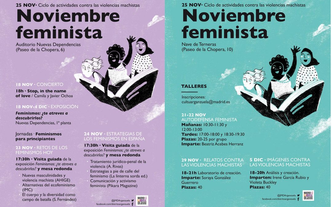 Noviembre feminista en Arganzuela