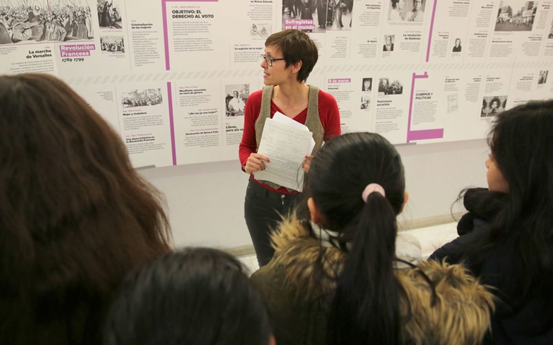 Guías descargables de las exposiciones de Feminismos y Violencias machistas